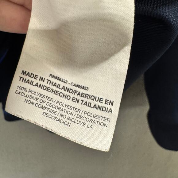 Nike Track Jacket Mens XXL 2XL Blue Full Zip Dri Fit Activewear - Picture 5 of 8